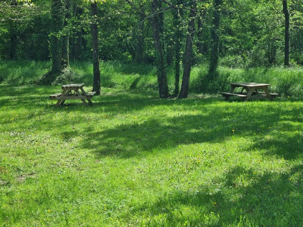 Les Chalets De Saumur, Piscine & Parc Boise, 100M Du Cadrenoir Exteriör bild