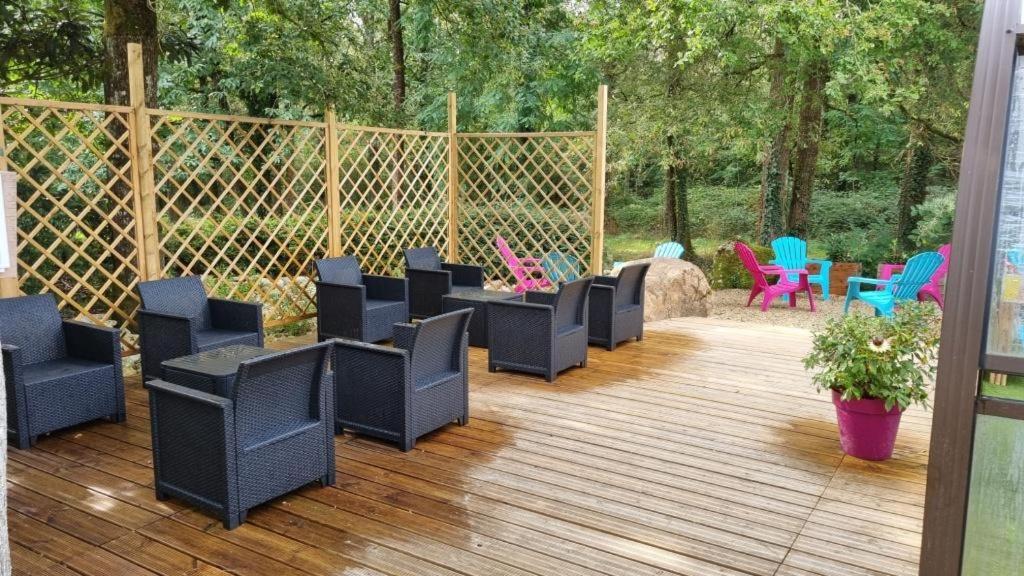 Les Chalets De Saumur, Piscine & Parc Boise, 100M Du Cadrenoir Exteriör bild